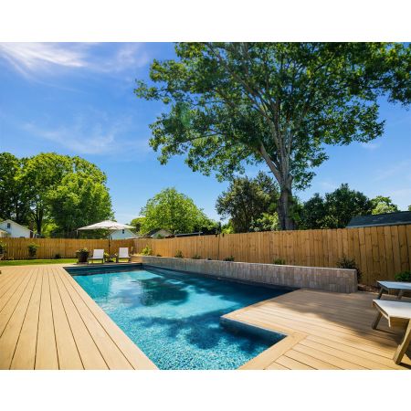 Piscine Bois SPARK PLATINIUM 720x420x145 cm