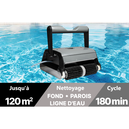 Robot piscine Fond, Parois et Ligne d'eau ROBOCLEAN+