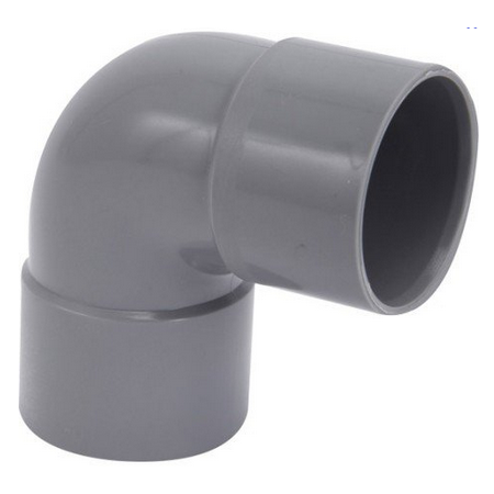 Raccord PVC évacuation Coude 90° 100mm FF 
