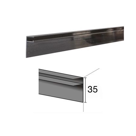 Profilé fixation hung ALU vertical lg 2.00 m