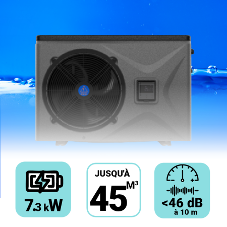 Pompe à chaleur Spark Inverter 7.3 kW pour piscine de 30-45m3