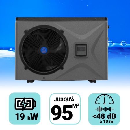 Pompe à chaleur Spark Inverter 19 kW pour piscine de 85-95m3
