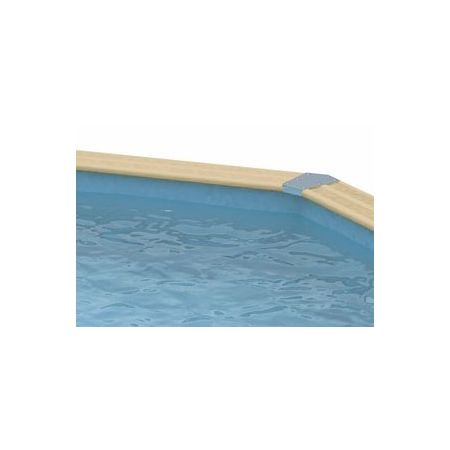 Liner Bleu 75/100ème pour Piscine 762x343x134cm avec 4 marches