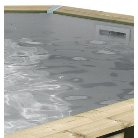Liner GRIS pour piscine 75/100ème 800x500x140cm