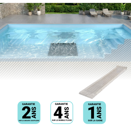 Tapis à Bulles Relaxant Premium – Pool2Spa Kit S (1m²)