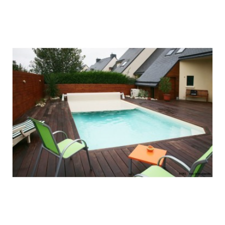 Volet roulant fixe pour piscine rectangulaire 11.0 x 5.0 m