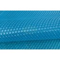 Bâche à bulles 180μ Bleu pour piscine ronde octogonale ⌀ 360 cm