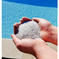Verre filtrant pour piscine 0.7-1.3 mm sac 18 kg