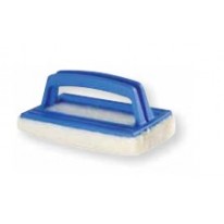 Brosse ligne d'eau récurante rectangle sur poignée modulée