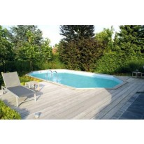 Piscine Bois SUNWATER 490 x 300 x 120 cm Liner Beige