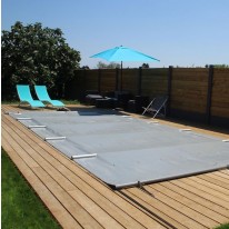 Bâche à barres pour  Piscine Bois Spark 520x320 