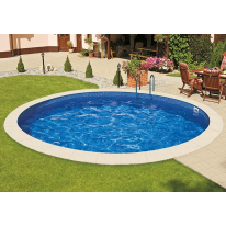 Piscine Acier Ronde Ibiza Enterrée D4 x 1.50 m