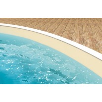 Liner piscine IBIZA Sable - 4.0 x 1.2 m - 80/100 ème