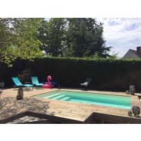 Kit Piscine Bois Hors Sol Rectangulaire Tamara 425 x 325 x 130 cm