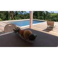 Piscine Bois Rectangulaire UBBINK AZURA en Kit 350x200x71cm