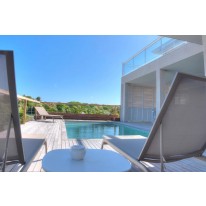 Piscine Bois carrée Anna 520x520x145 cm