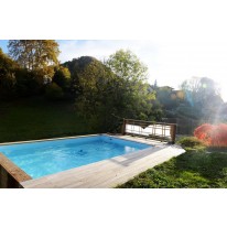 Kit Piscine Bois Hors Sol Rectangulaire Tamara 425 x 325 x 130 cm