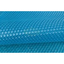 Bâche à bulles 180μ Bleu pour piscine octogonale allongée 750x400cm