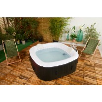 SPA gonflable MAMBO carré - 4 places - 154x 154x H65 cm