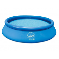 Piscine gonflable ronde Bleue ⌀ 244 x h. 76 cm 