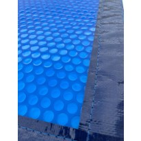 Bâche à bulles 400μ Bleu pour piscine rectangulaire 1220x520 cm