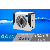 Pompe à chaleur Spark Mini 4.4 kW pour piscine de 15-25 m3