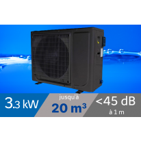 Pompe à chaleur NE 3.3 kW pour piscine de 20m3