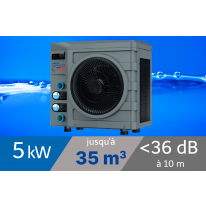 Pompe à chaleur Poolex Nano Action Reversible 5 kW  pour piscine de 20-35m3