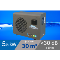 Pompe à chaleur Poolex Silverline 5.5 kW pour piscine de 20-30m3