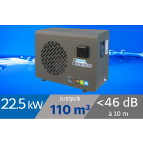 Pompe à chaleur Poolex Silverline -22.5 kW pour piscine de 80-110m3