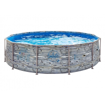 Piscine Tubulaire Ronde 300 x 76 cm LEKINGSTORE