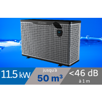 Pompe à chaleur Platinium Boost 11.5 kW pour piscine de 20-50m3