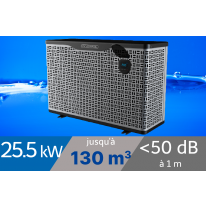 Pompe à chaleur Platinium Boost 25.5 kW pour piscine de 60-130m3