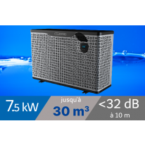 Pompe à chaleur Platinium Boost 7.5 kW pour piscine de 30m3