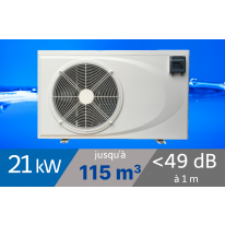 Pompe à chaleur Premium 21 kW Triphasée pour piscine de 70-115m3