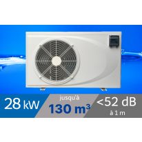 Pompe à chaleur Premium 28 kW Triphasée pour piscine de 90-130m3