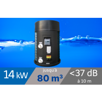 Pompe à chaleur Tonga 14 kW pour piscine 60-80m3