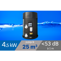 Pompe à chaleur Tonga 4.5 kW pour piscine de 20-25m3