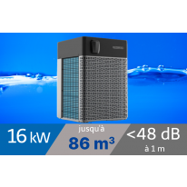 Pompe à chaleur Platinium 16 kW pour piscine de 24-86m3