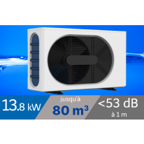 Pompe à chaleur WEGA 13.8 kW pour piscine de 60-80m3