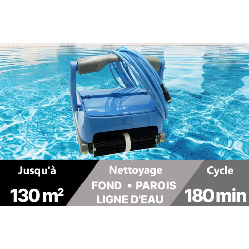 Robot piscine Fond Parois et Ligne d'eau ORCA 300