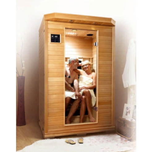 Sauna Infrarouge GRENADA 2 Personne 120x120xh194 cm