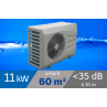 Pompe à chaleur Netpac 11 kW pour piscine de 50-60m3 + Bâche de protection
