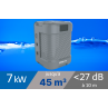 Pompe à chaleur Poolex Q-Line Full Inverter 7 kW pour piscine de 30-45m3