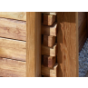 Piscine bois MAEVA Rectangulaire avec Escalier droit 700x400x150cm