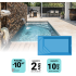 Piscine Coque 4.40 x 2.60 x 145 m BRIVET