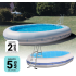 Piscine Semi Rigide ZODIAC OVLINEO4000  1120x730x130cm