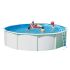 Piscine Acier Ronde CANARIAS 550 cm x H 120 cm