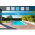 Liner Bleu 75/100eme pour piscine octogonale allongée 550 x 350 x 128cm 