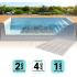 Pack Piscine-Spa Confort Premium L (5m²)